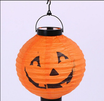 

Halloween Party Decorations Pumpkin Hanging Paper Lanterns Spider Bat Skeleton