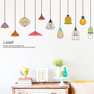 

〖Follure〗Chandelier Decorative Painting BedroomLiving Room Decoration Wall Stickers Mural
