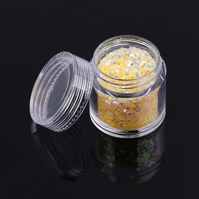 

Toponeto 10gBox Gold Sliver Nail Glitter Powder Shinning Nail Mirror Powder BU