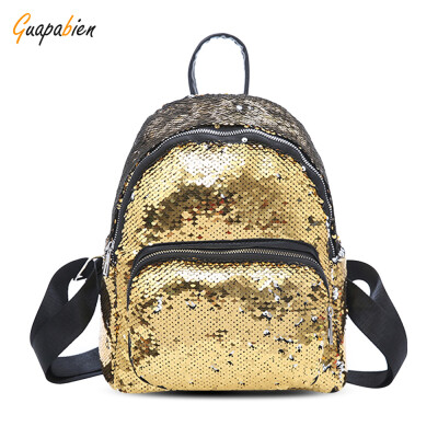 

Guapabien Fashion Trend Sequins Cute Lady Backpack