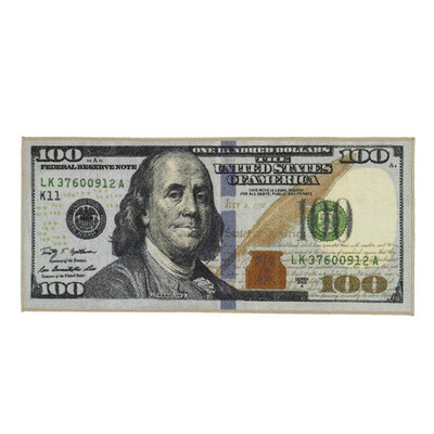 

Creative Area Rug Carpet Dollar Bill 100 Print Floor Mat Bathroom Kitchen Non-slip Runner Carpets For Living Room Decoration