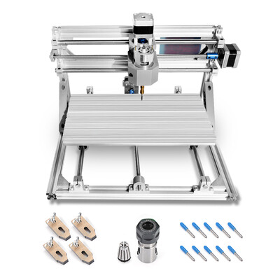 

CNC2418 with ER11 Mini Laser Engraving Machine Wood Router