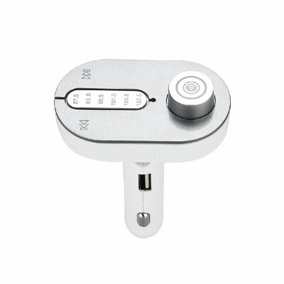

Portable T9 Car Kit MP3 Player Bluetooth FM Transmitter Hands-free with Mic USB Port TF Micro SD Card Slot with Car Charger for