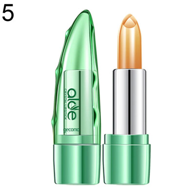 

35g Aloe Vera Gel Jelly Lip Cream Balm Moisturizer Color Changing Lipstick