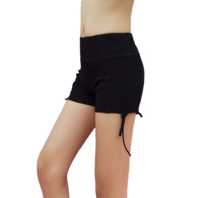 

Fitness Shorts Women High Stretch Bow Lace Up Perfect Elastic Female Workout Breathble short feminino Brand Quality F1
