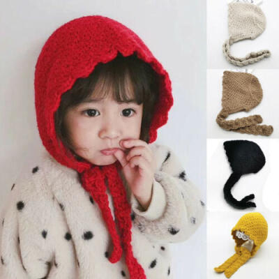 

Girl Infant Baby Newborn Kids Princess Knit Hat Cap Beanie Bonnet Winter