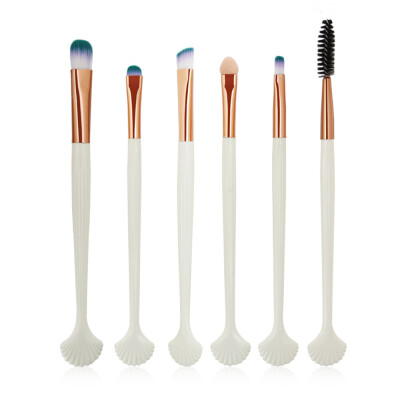 

〖Follure〗6PCS Cosmetic Makeup Brush Lip Makeup Brush Eyeshadow Brush