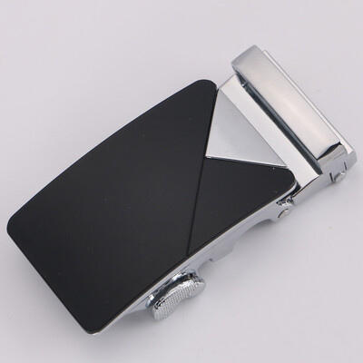 

Fashion Mens Business Alloy Automatic Buckle Unique Men Plaque Belt Buckles for 35cm Ratchet Men Apparel Accessories gh