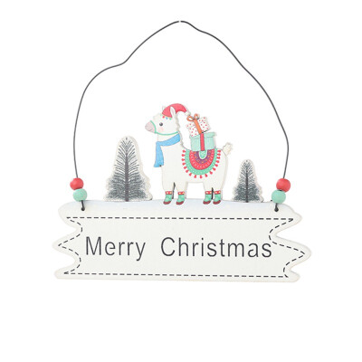 

Merry Christmas Ornament Christmas Door Pendant Year Home Decoration Xmas Christmas Tree Hanging Ornament