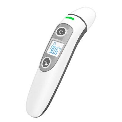 

Forehead&Ear Thermometer Digital LCD IR Infrared Thermometer Fever Alarm Body Ambient Object Temperature Measurement