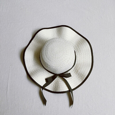 

Hat Female Seaside Summer Sunshine Straw Hat Travel eaves beach sunshade hat summer leisure Baitao Korean version tide
