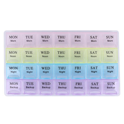 

Portable 7 Days Tablet Pill Box Holder Medicine Storage Organizer Case