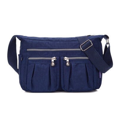 

Women Leisure Waterproof Nylon Shoulder Messenger Bag Crossbody Zipper Purse Pouch
