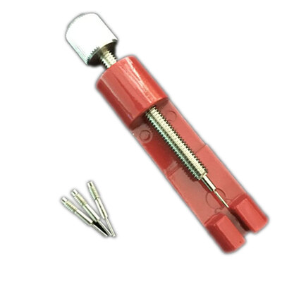 

Metal Adjuster Watch Band Strap Parts Remover Bracelet Link Pin Remover Universal Watch Repair Tool Kit