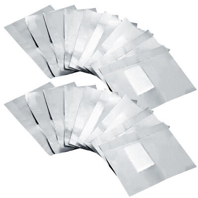 

Aluminium Foil Nail Art Soak Off Acrylic Gel Polish Nail Wraps Remover 100pcs