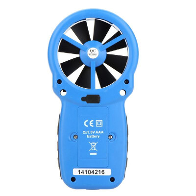 

HoldPeak HP-866A Digital Anemometer Air VolumeWind SpeedAreaTemperature Humidity Meter Tester with USB