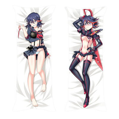

Kill La Kill Throw Pillowcase 150cm x 50cm Ryuko Matoi Body Pillowcase with Double-sided Pattern for Home Decor
