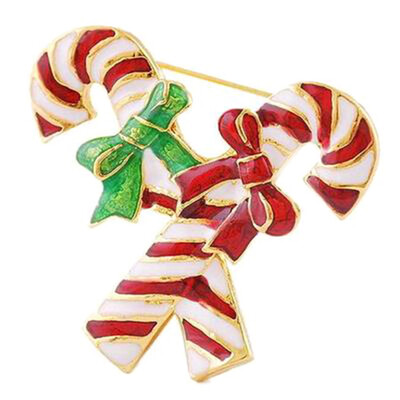 

Christmas Boots Brooch Santa Claus Shoes Carriage Rhinestone Brooch Jewelry For Christmas Color Stone Brooch