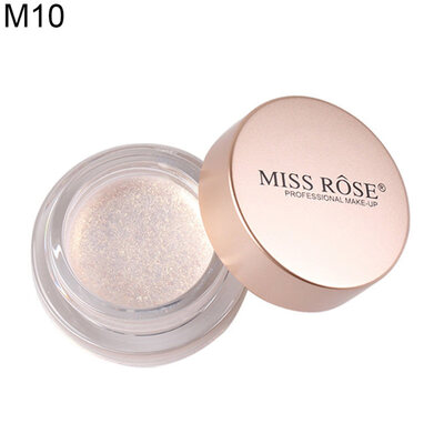 

10 Colors Glitter Eyeshadow Non-smudge Lustre Powder Flash Eye Cosmetic Makeup