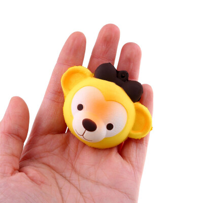 

Tailored Cute Monkey Stress Reliever Scented Super Slow Rising Squeeze Toy Keychain 7cm