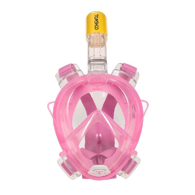 

TOMSHOO Adult Easy Swimming Diving Snorkel Mask 180° Panoramic Full Face Design with Action Camera Mounting for GoPro