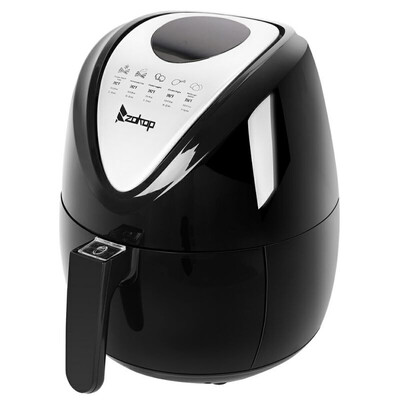 

285 Quart Large Digital Air Fryer w LCD Screen&Non-Stick Coating w 7 Preset Settings