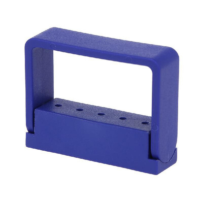 

10 Holes Dental Diamond Burs Holder Block for Oral Teeth Polishing Drill Holder Lab Equipment for High Speed Dental Burs
