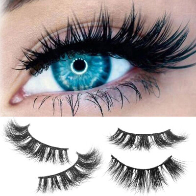 

〖Follure〗Mink 3D Real Natural Thick False Fake Eyelashes Eye Lashes Makeup Extension AB