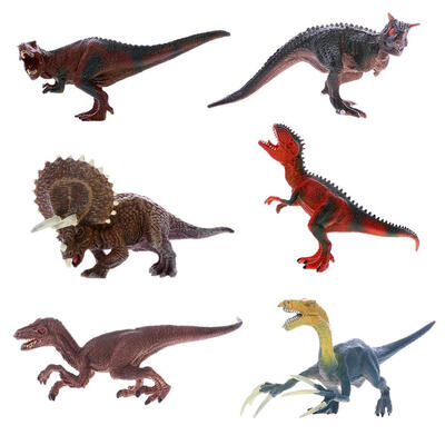 

6pcs Simulation Mini Dinosaur Models Set Kid Lifelike Educational Toy Gifts