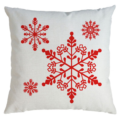 

Siaonvr Christmas Pillow Cover Pillowcases Decorative Sofa Cushion Cover 45x45cm