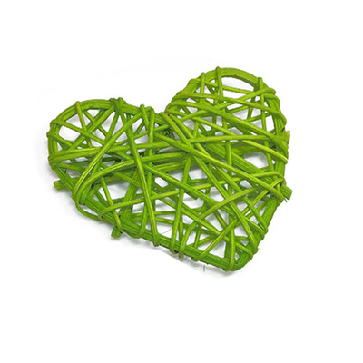 

5PCSSet Colorful Heart Shape Rattan Wicker Cane Balls Home Garden Christmas Wedding Decor Birthday Party Supplies