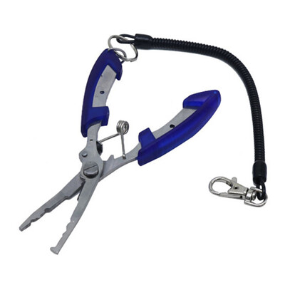 

Stainless Steel Fishing Pliers Scissors Line Cutter Tackle Tool