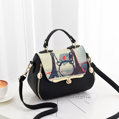 

Bag girl new fashion ins super hot Korean version of single shoulder bag 100 straddling bag girl bag simple