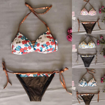 

Womens Padded Push-up Bikini Set Swimsuit Bathing Suit Swimwear Beachwear