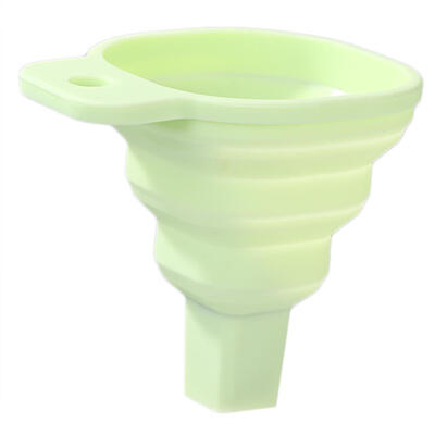 

Mini Folding Funnel Kitchen Household Portable Silicone Dispenser with Hook