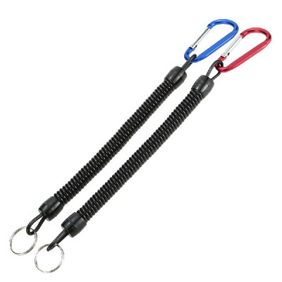 

2pcs 14m Coiled Fish Missed Rope Fish Pole Rod Protector Elastic Rope Line Fishing Tackle Tool