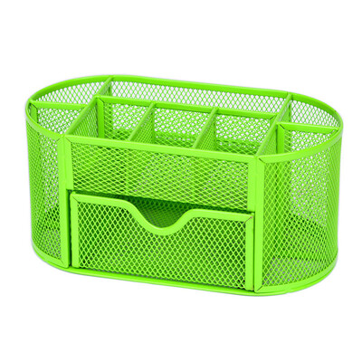 

Toponeto Pencil And Pen Holder Office Desk Supplies Organizer Desktop Metal Storage Mesh