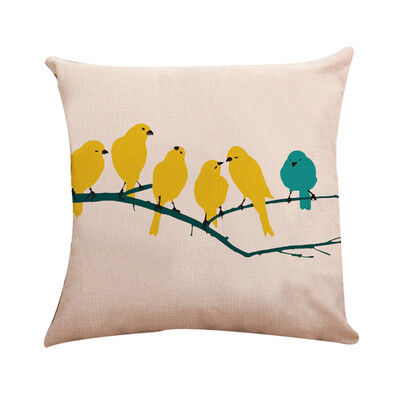 

〖Follure〗Square Pillow Cover Cushion Case Toss Pillowcase Hidden Zipper Closure