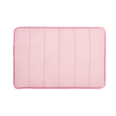 

4060cm Microfibre Memory Foam Bathroom Shower Bath Mat With Non Slip Back