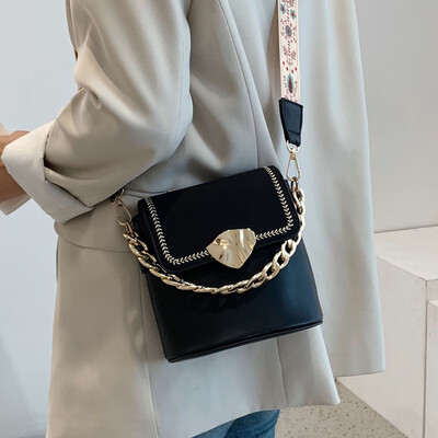 

Female bag 2019 new fashion chain handbag high-grade foreign air bucket Messenger bag wild ins shoulder bag
