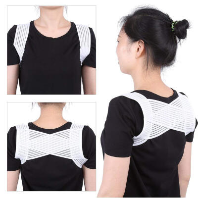 

Breathable Elastic Clavicle Shoulder Support Belt Prevent Humpbacked Correction Straighten Vest Suit for weight between 45-60kg