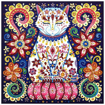 

5D DIY Special Shaped Diamond Painting Cat Cross Stitch Mosaic Craft Kits