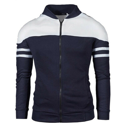 

SUNSIOM Fashion Men Slim collar jackets fashion jacket Tops Casual coat outerwear -3XL