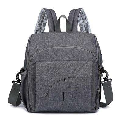 

Folding Waterproof USB Mummy Diaper Bag Dining Seat Pad Maternity Backpacks