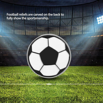 

Greensen Alloy Football Soccer Referee Flip Coin Judge Toss Coins Pick Side with Case