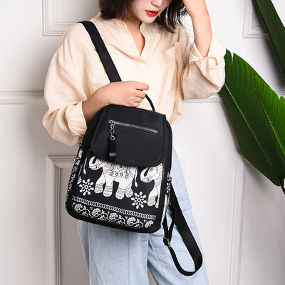 

Ms Shoulder Bag New Canvas Korean Backpack Oxford Leisure Fashion Travel Large-capacity schoolbag