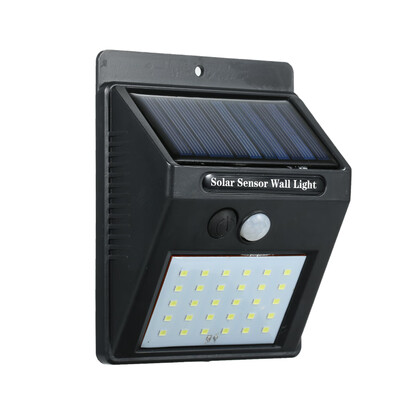 

30 LEDs Solar Power PIR Motion Sensor Wall Light Outdoor Yard Garden Security Lamp Waterproof