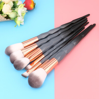 

Toponeto 7PCS Make Up Foundation Eyebrow Eyeliner Blush Cosmetic Concealer Brushes