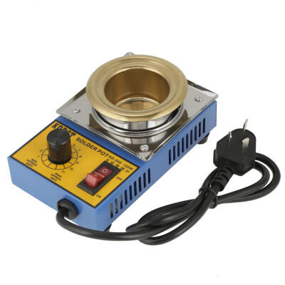 

Greensen 220V 150W 200-450°C Stainless Steel Solder Pot Soldering Desoldering Bath Tool AU Plug