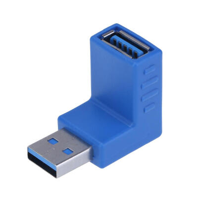 

USB30 Male to USB30 Female Adapter Wire Extender Elbow Connector